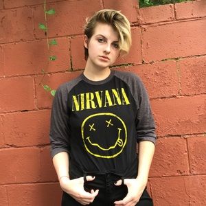 Nirvana Baseball Tee